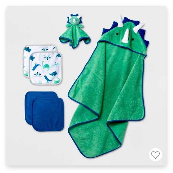 cloud island Bath, Skin & Hair New 6 Piece Cloud Island Dinosaur